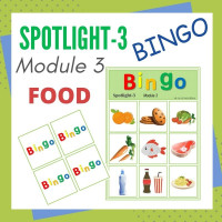 BINGO. Spotlight-3. Module 3. FOOD