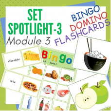 Комплект. Spotlight-3. Module 3. Bingo. Domino. Flashcards