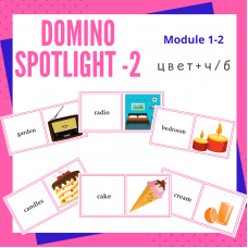 DOMINO - Spotlight-2. Module 1-2 цвет+чб