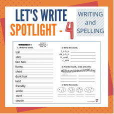 Прописи Let's Write. Spotlight-4